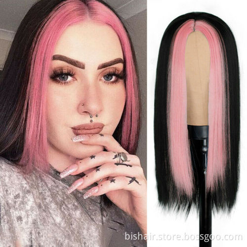 BIS Wig For Black Women With Baby Hair Peruvian Straight Glueless Transparent HD 100% Raw Virgin Human Hair T Lace Front Wigs